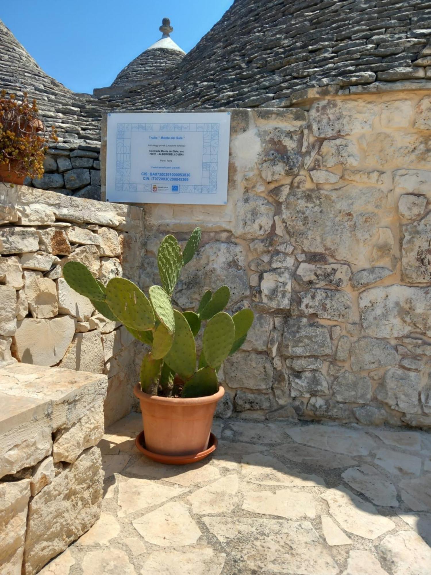 Trullo Monte Del Sale Pensionat Alberobello Exteriör bild